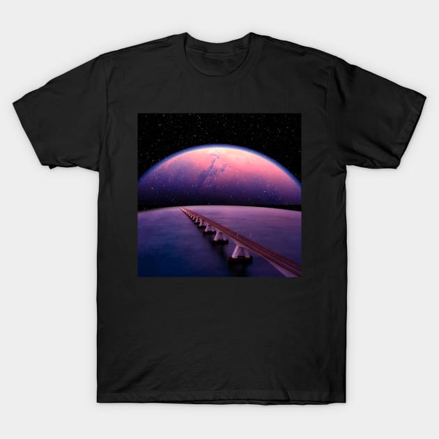 Let's Go To A Different Dimension T-Shirt by RiddhiShah